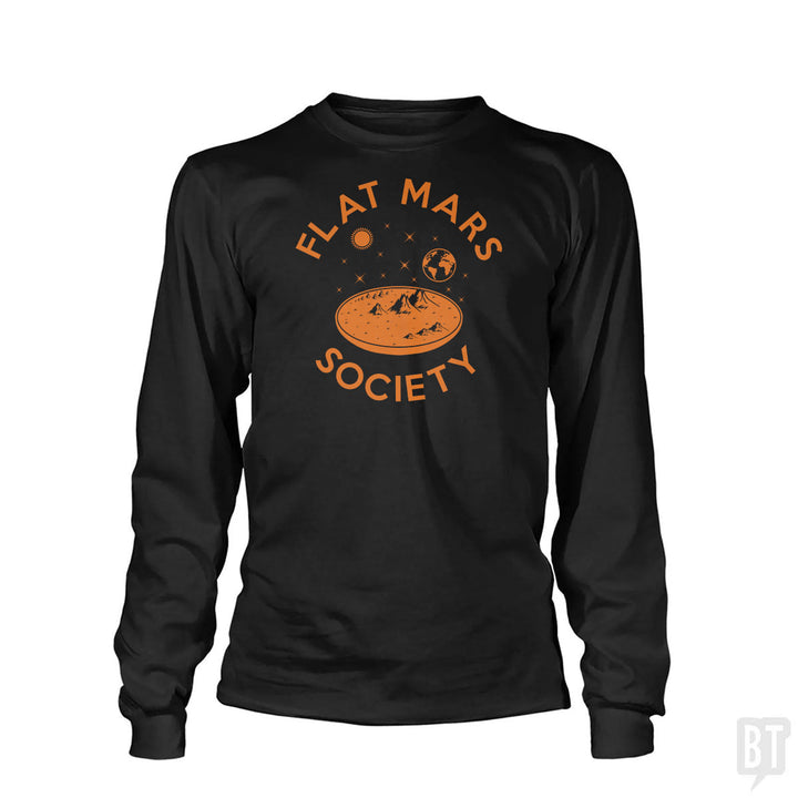 Flat Mars Society Long Sleeve