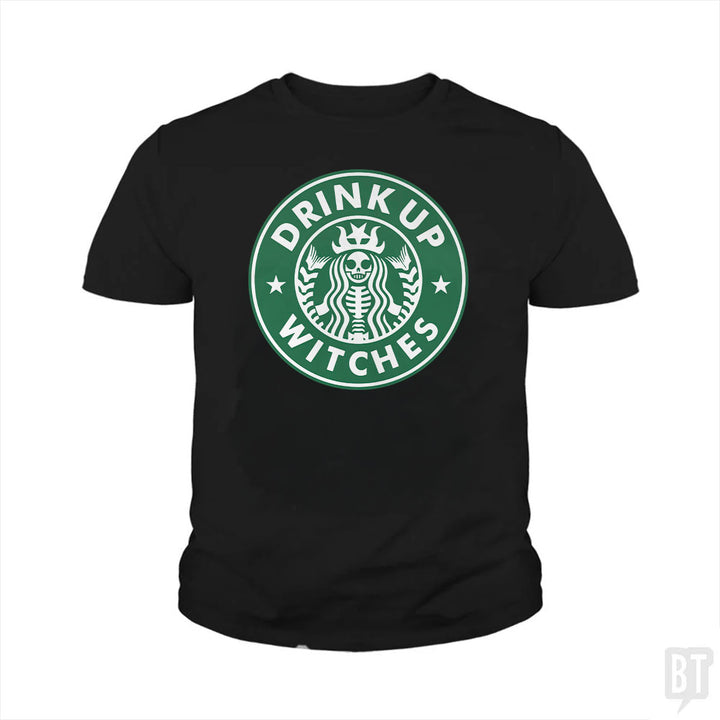 Drink Up Witches Kids Shirt
