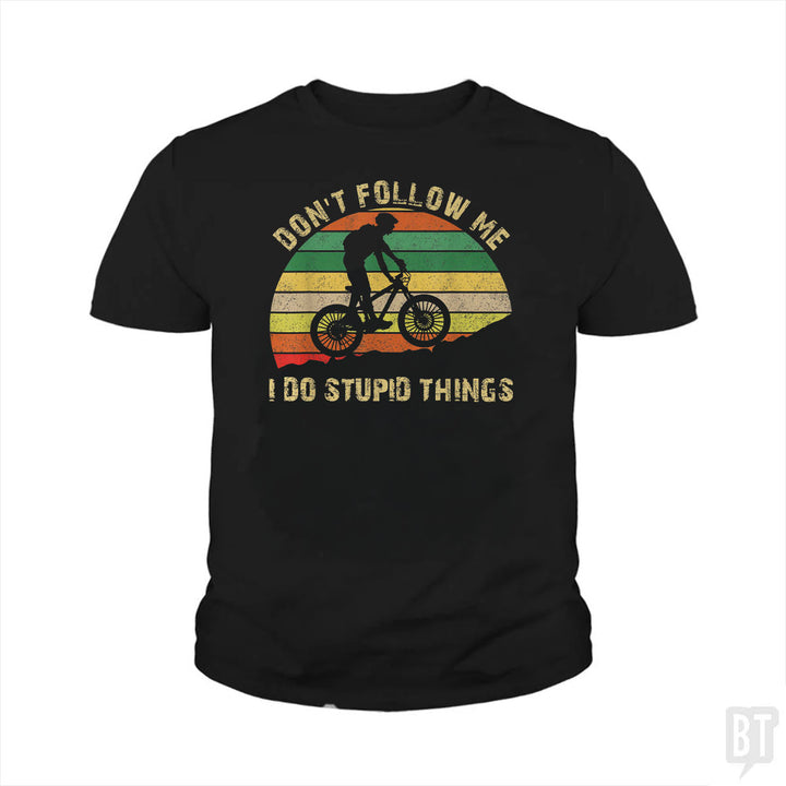 Funny Mountain Bike Kids Shirt