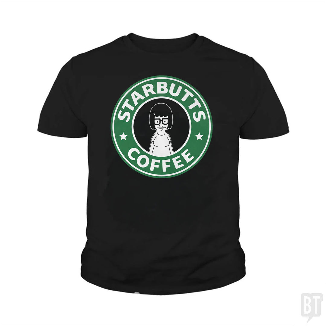 Starbutts Coffee Kids Shirt