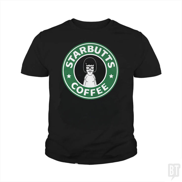 Starbutts Coffee Kids Shirt