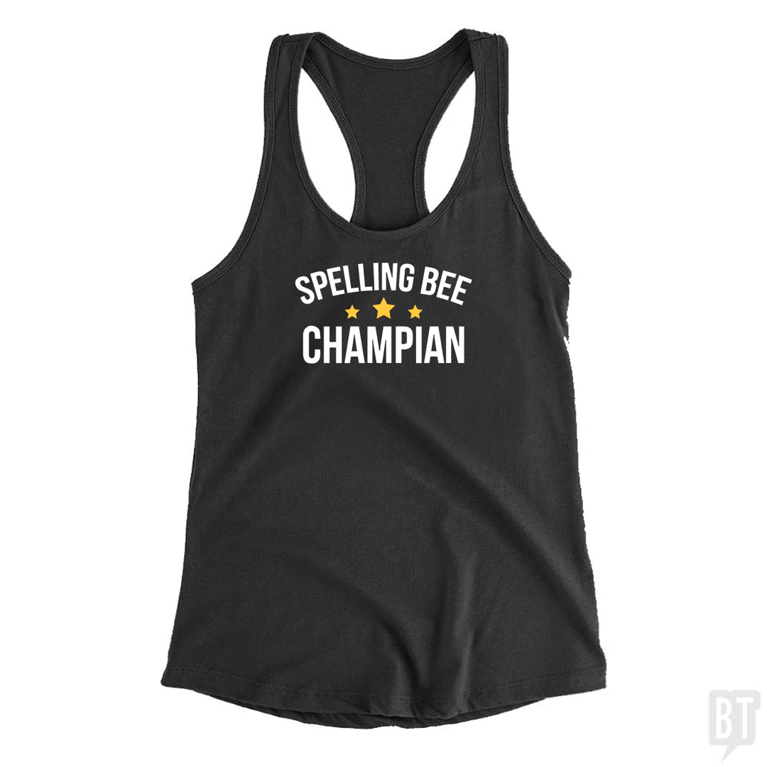 Spelling Bee Champion Tank Top