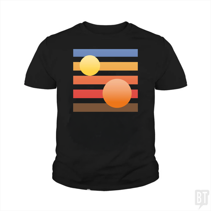 Artistic Tatooine Kids Shirt