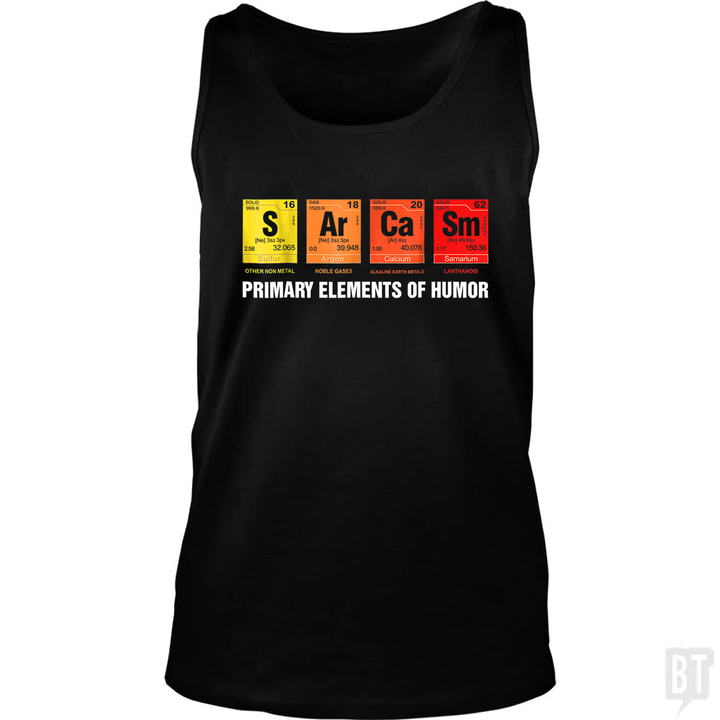 Funny Chemistry Science Tank Top