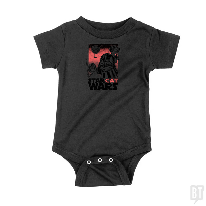 Star Cat Wars Baby Baby One-Piece