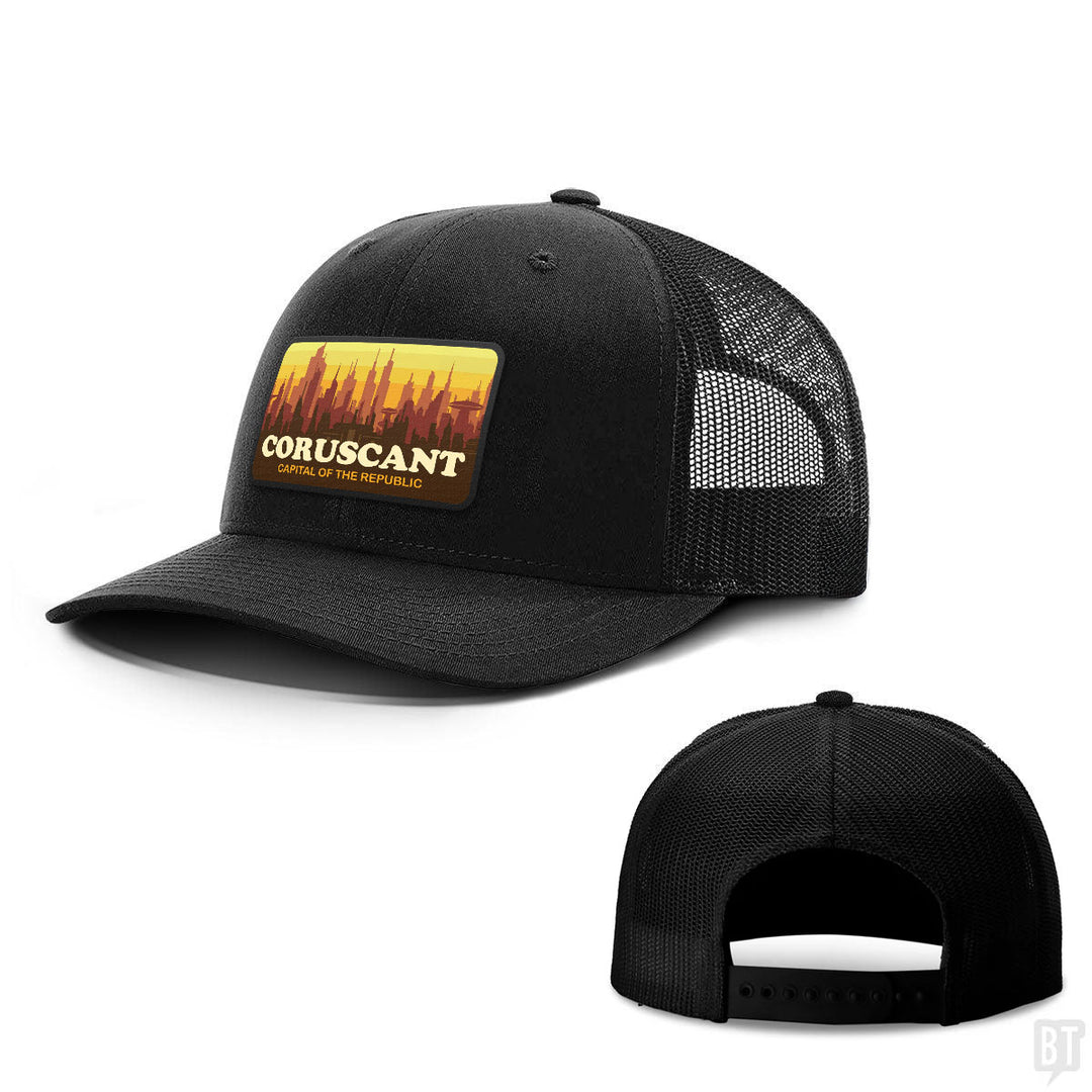 Coruscant Capital Of The Republic Patch Hats