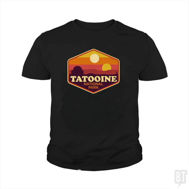 Tatooine National Park Kids Shirt