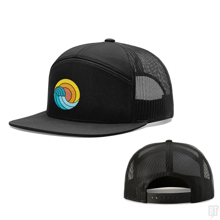 Retro Beach Wave Hats