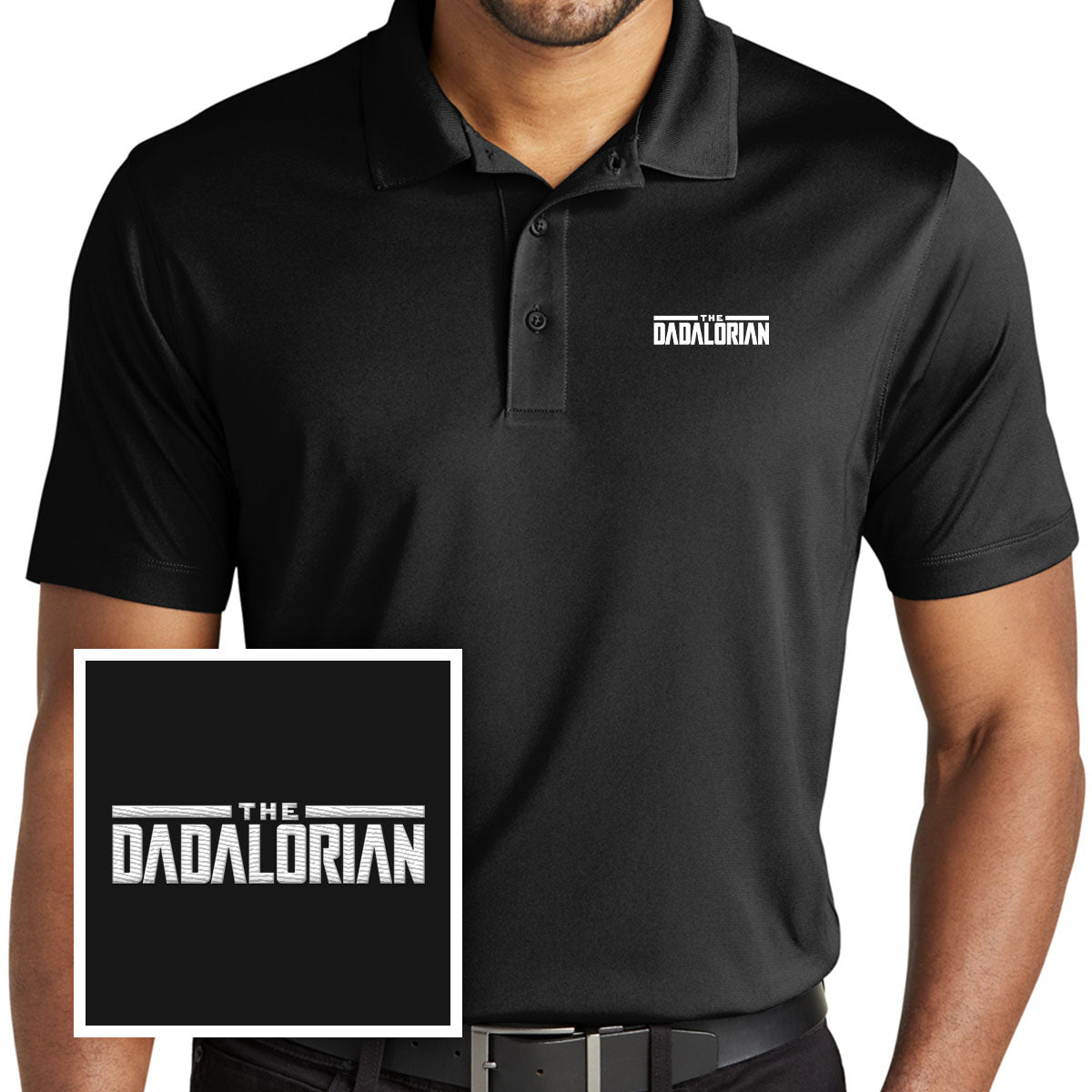 Dadalorian Performance Polo Shirt