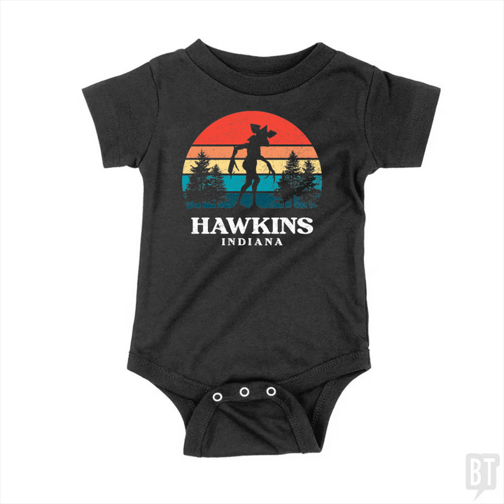 Hawkins Things Baby One-Piece