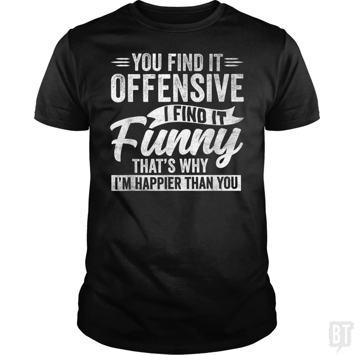 You Find It Offensive