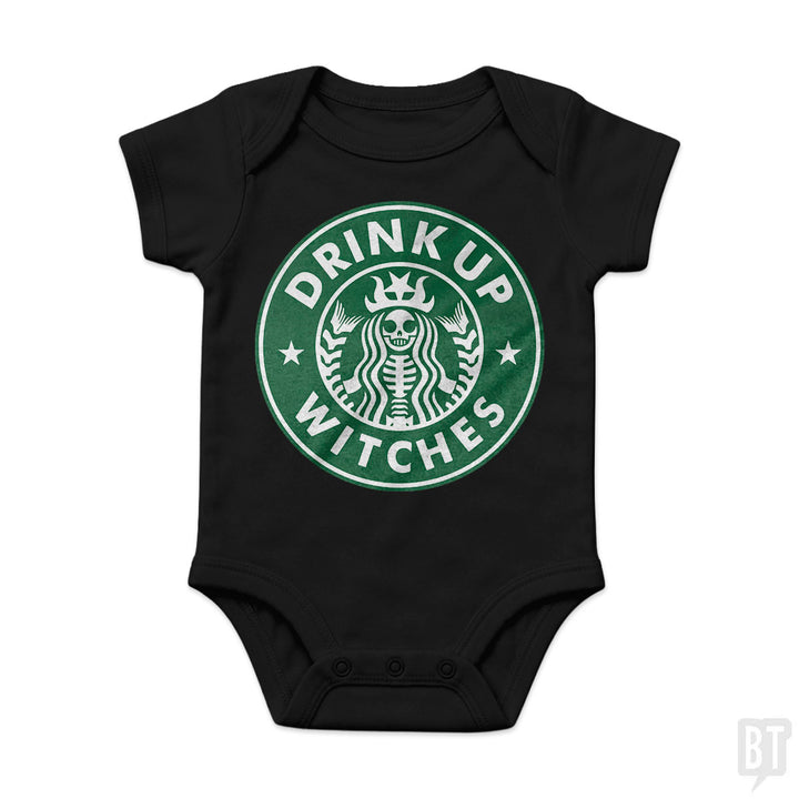 Drink Up Witches Baby One-Piece