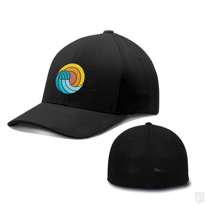 Retro Beach Wave Hats