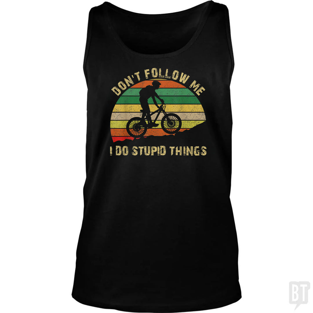 Funny Mountain Bike Tank Top