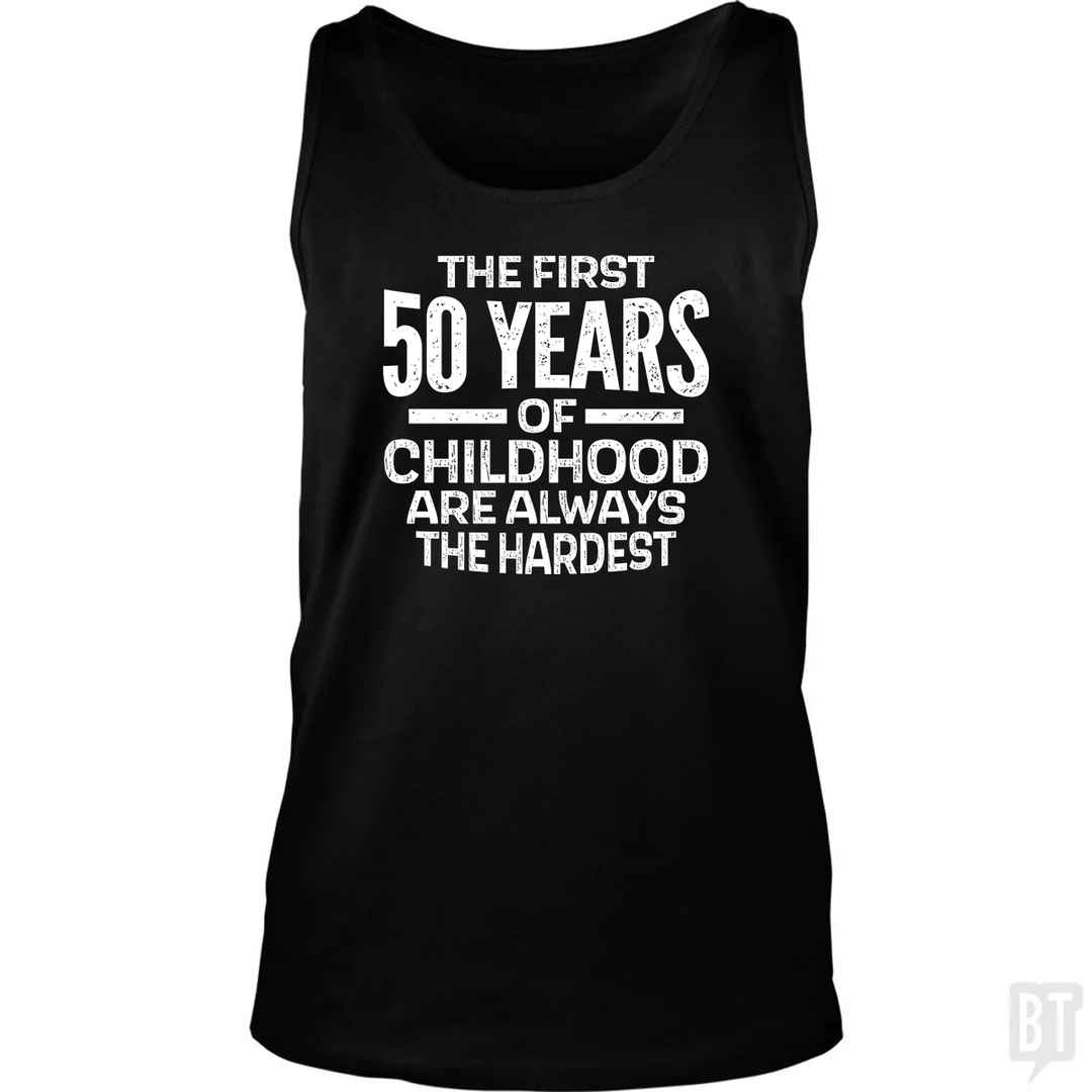 First 50 Years Tank Top