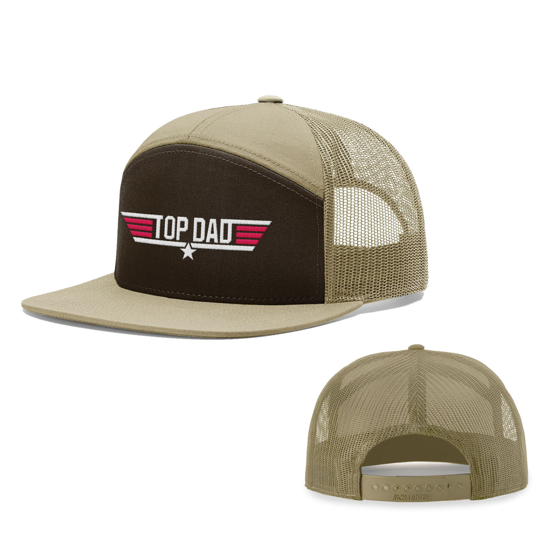 Top Dad 7 Panel Hats