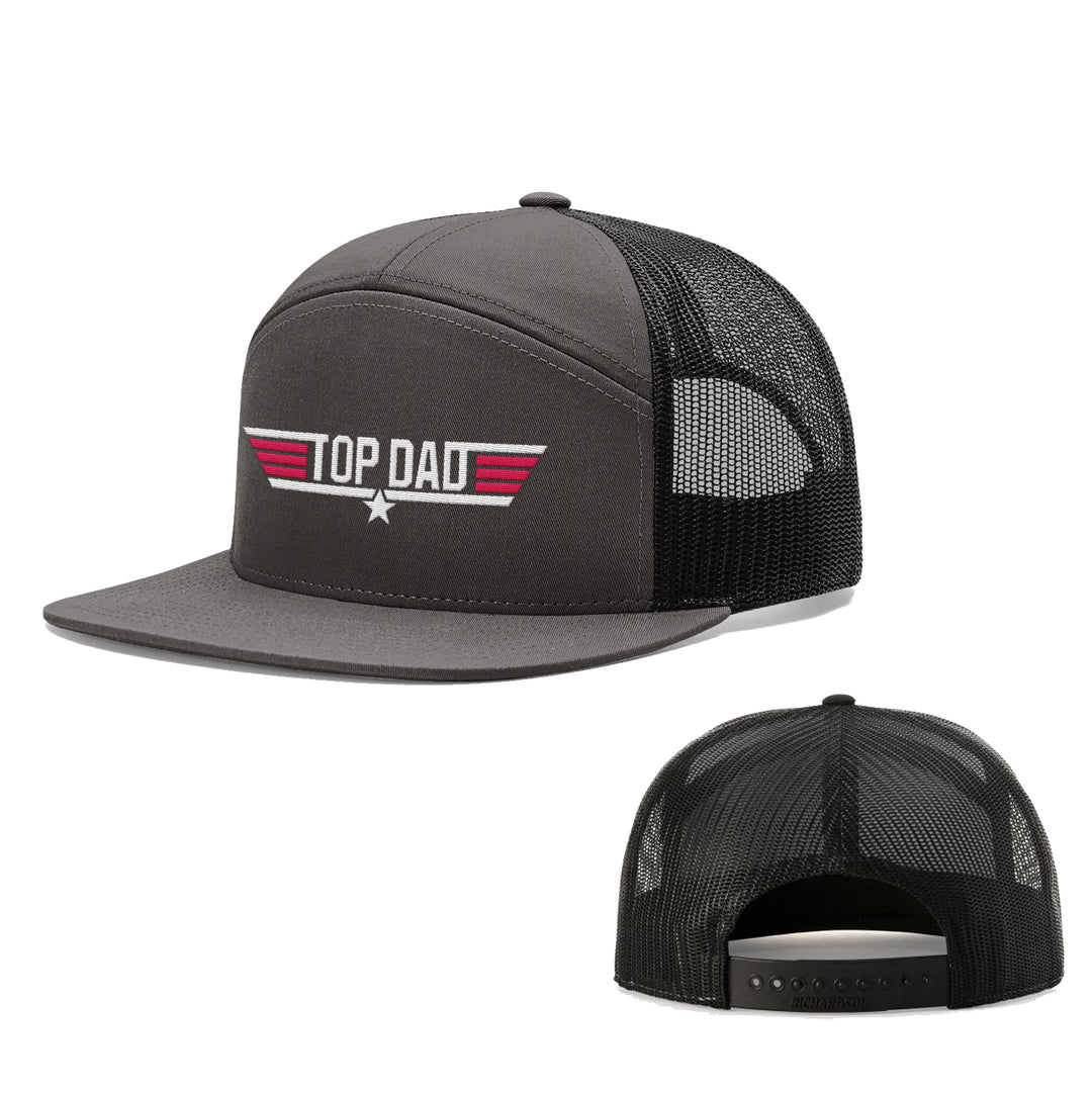 Top Dad 7 Panel Hats