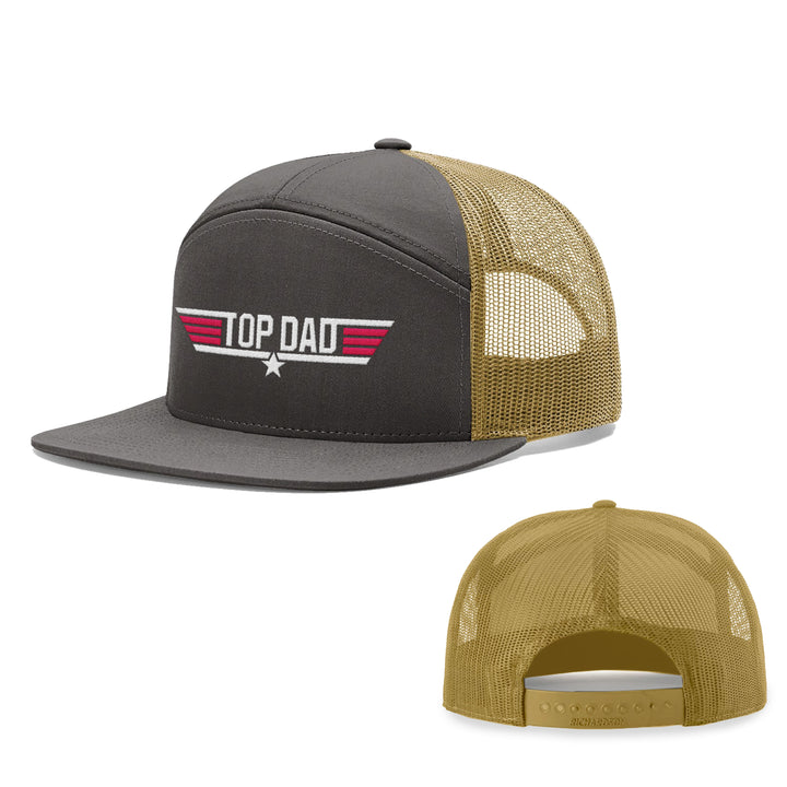 Top Dad 7 Panel Hats