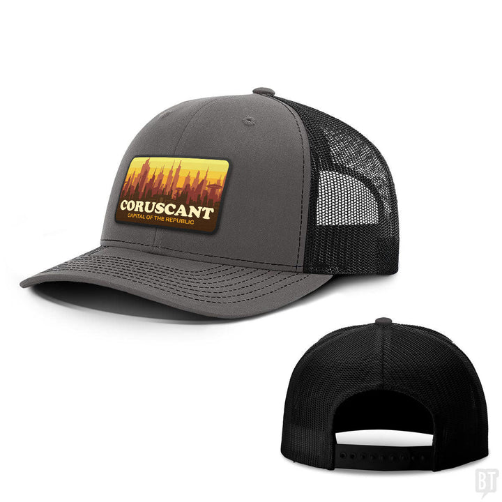 Coruscant Capital Of The Republic Patch Hats