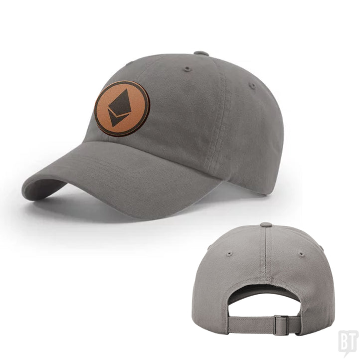 Ethereum Leather Patch Hats