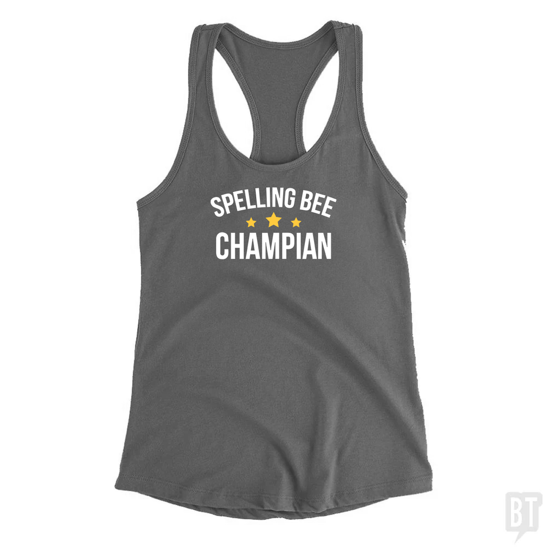 Spelling Bee Champion Tank Top
