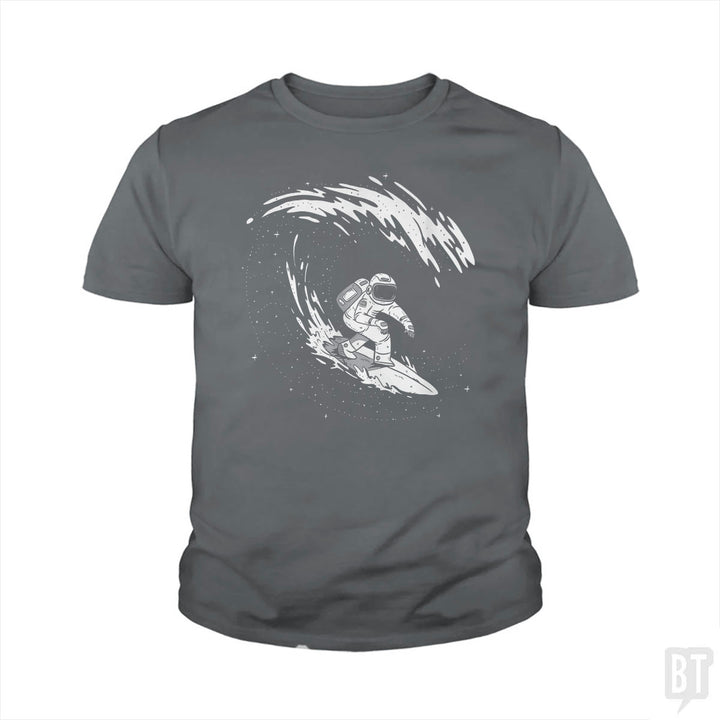 Astronaut Surfer Kids Shirt