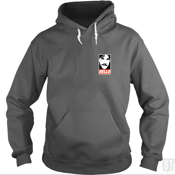 Hello Left Chest Hoodie