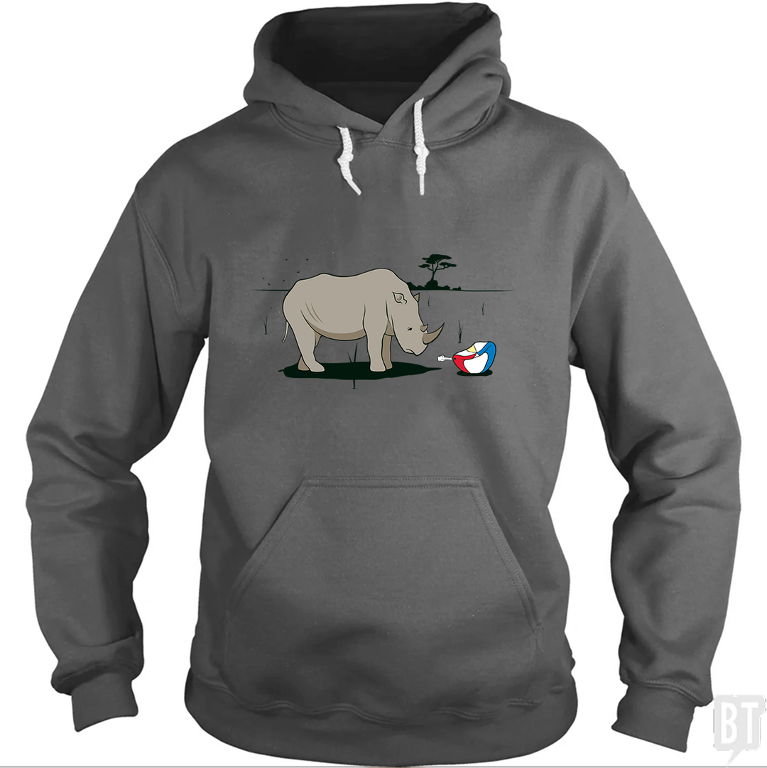 Sad Rhino Hoodie
