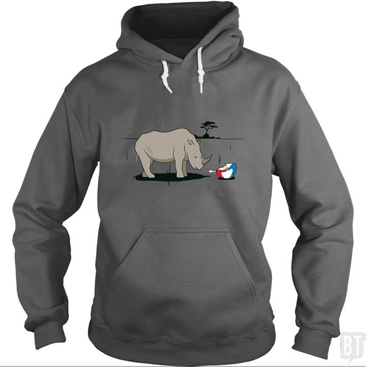 Sad Rhino Hoodie