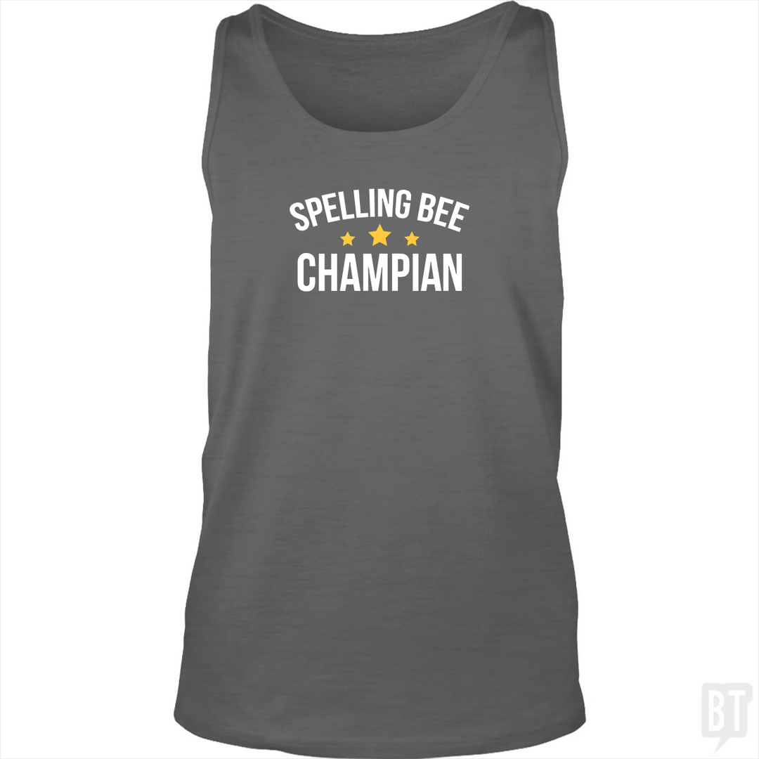 Spelling Bee Champion Tank Top