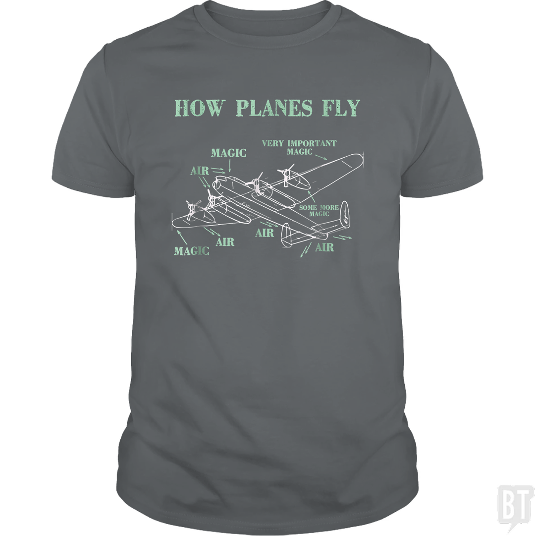 How Planes Fly Funny Aerospace Engineer Pilot