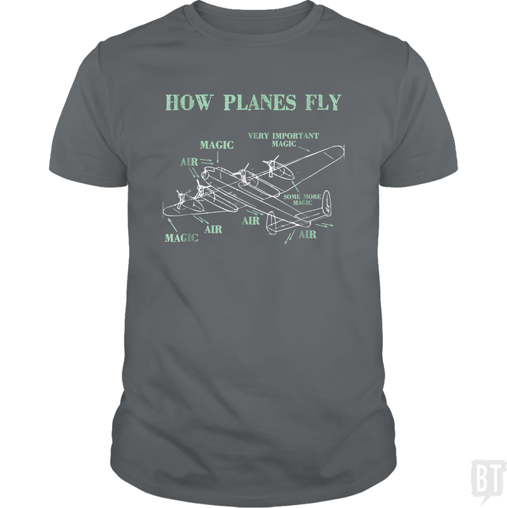 How Planes Fly Funny Aerospace Engineer Pilot