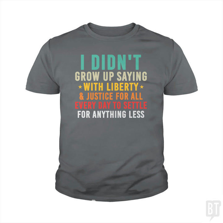 Justice For All Kids Shirt