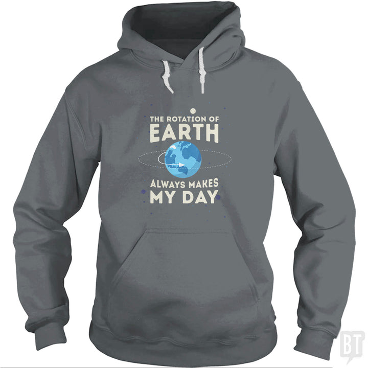Earth Rotation Hoodie