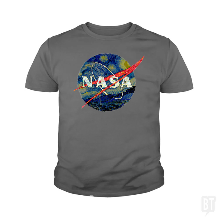 NASA Starry Night Kids Shirt