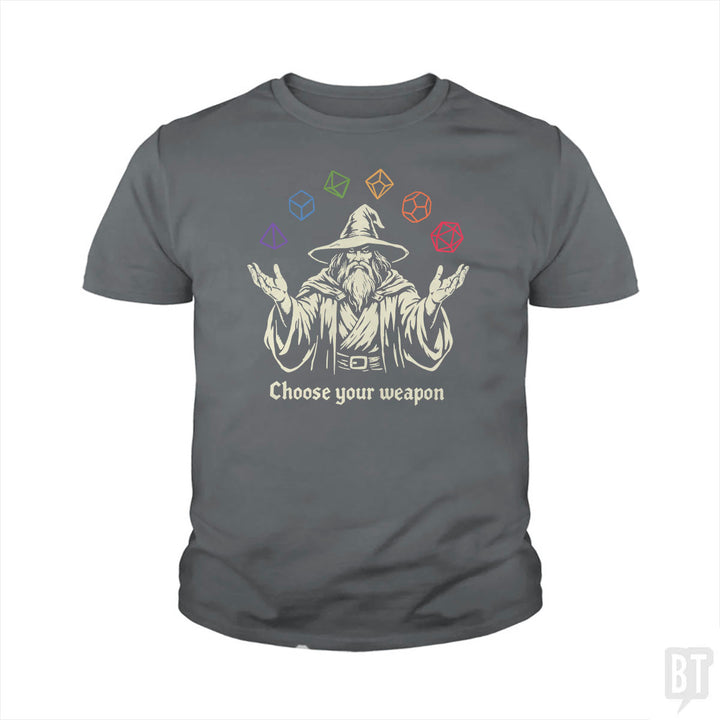 Wizard Weapon Kids Shirt