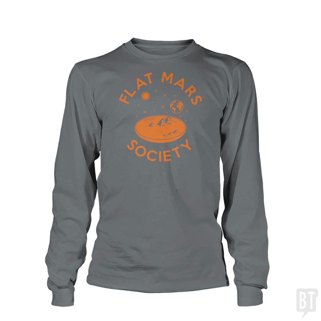 Flat Mars Society Long Sleeve