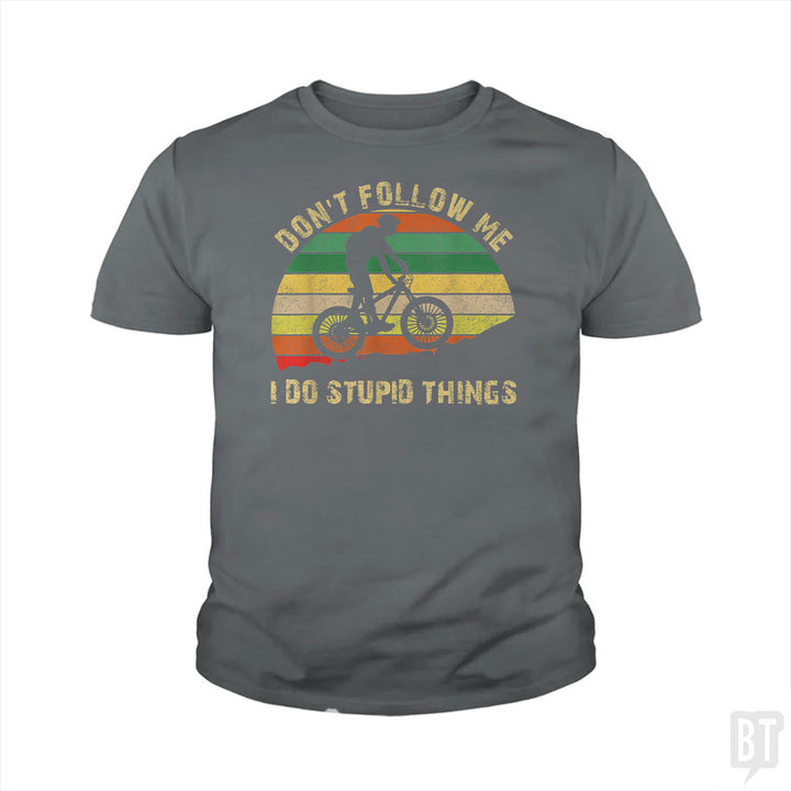 Funny Mountain Bike Kids Shirt