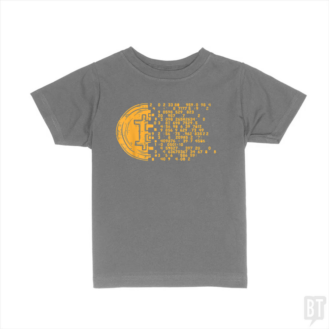 Bitcoin Digital Kids Shirt