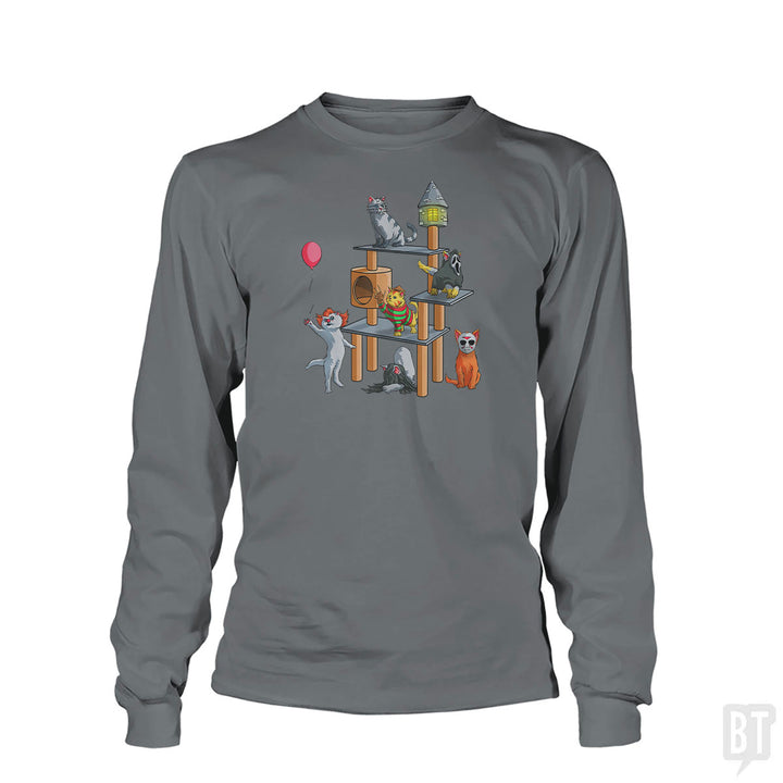 Cat Horror Movies Long Sleeve
