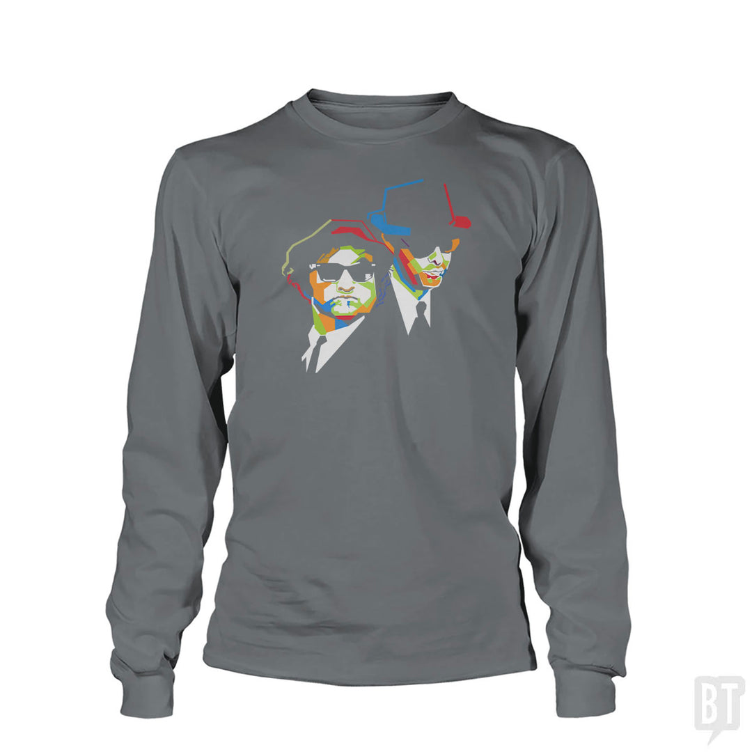 Blues Brothers Cubism Long Sleeve