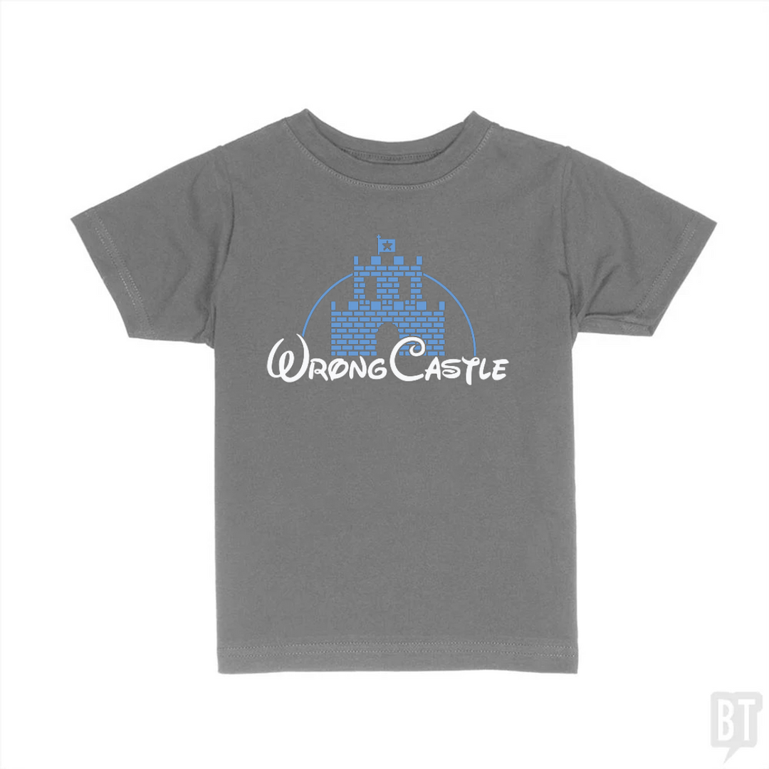 Wrong Castle Kids Shirt