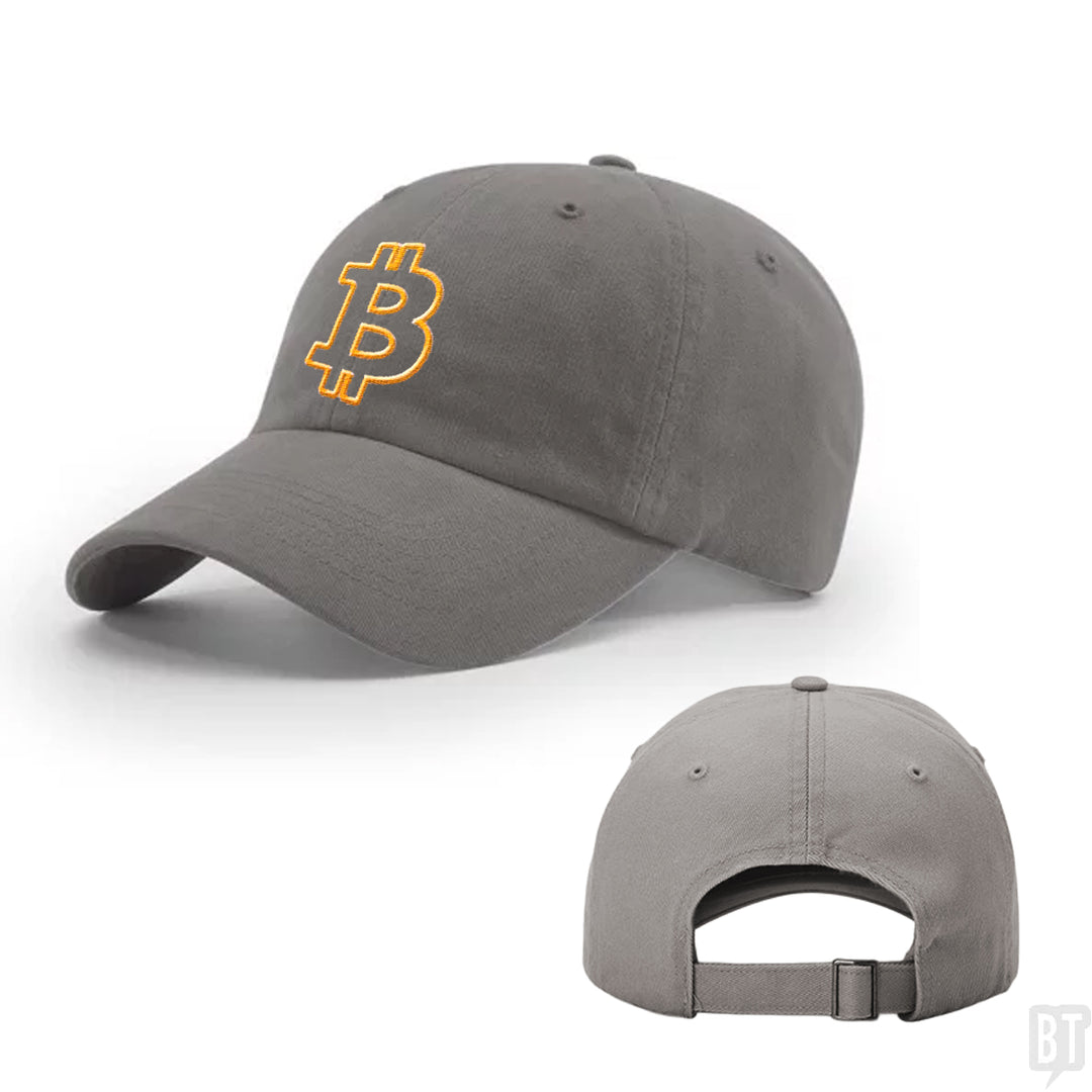 Bitcoin Outline Hats