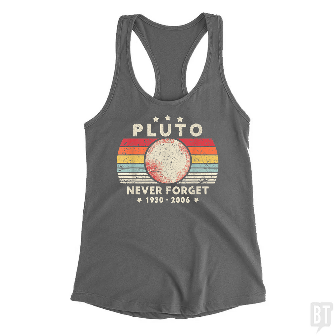 Never Forget Pluto Tank Top