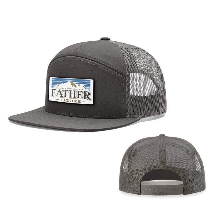 Dad Bod Father Figure Patch Hats