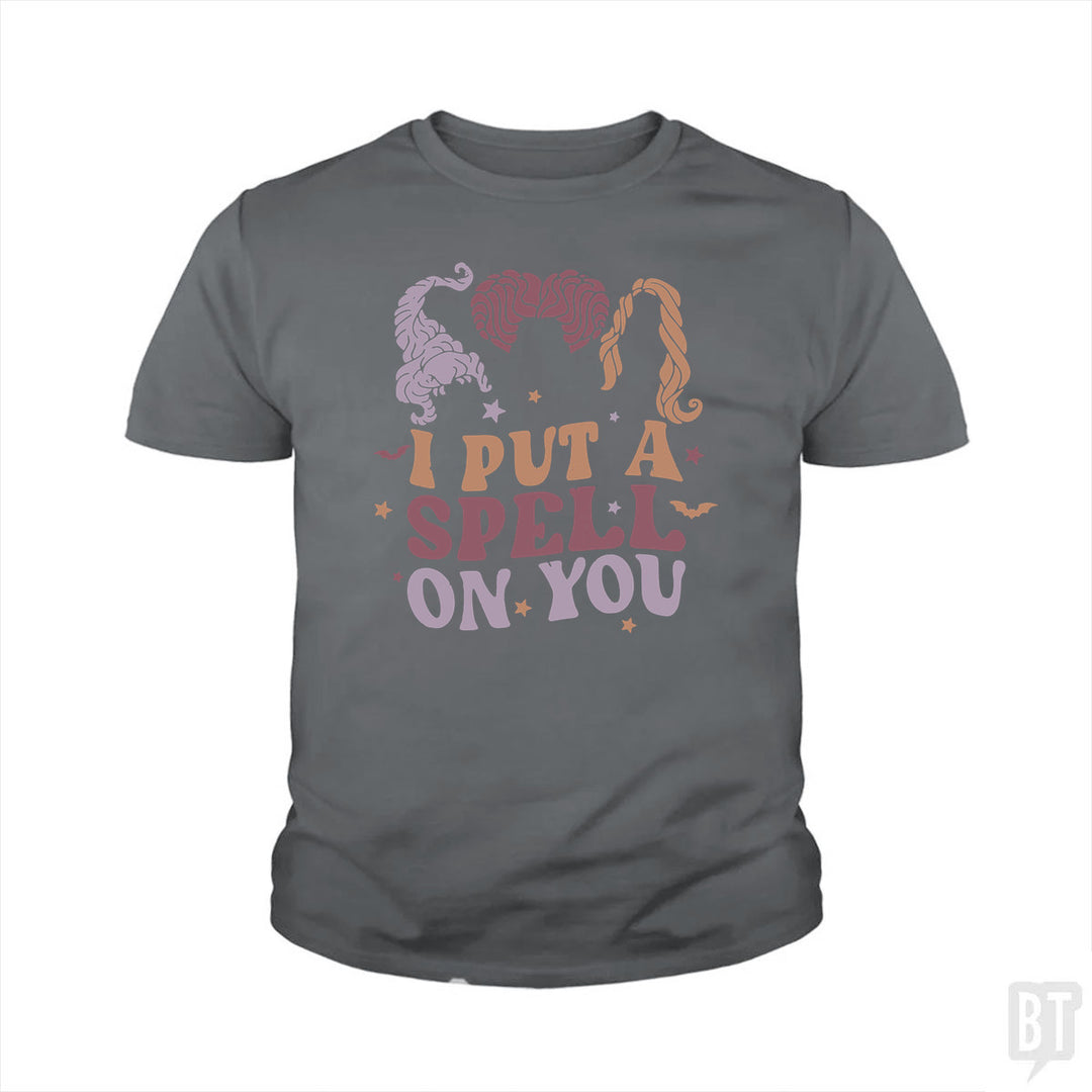 I Put A Spell On You Kids Shirt
