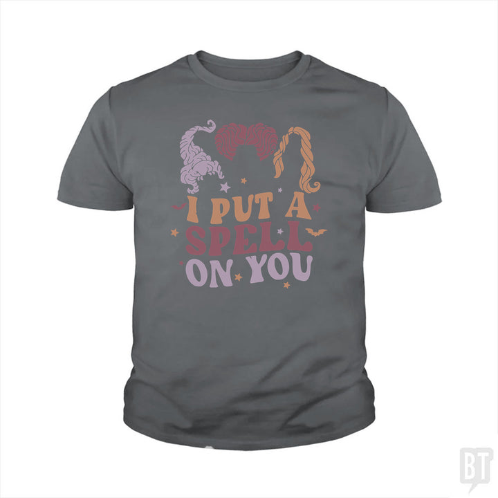 I Put A Spell On You Kids Shirt