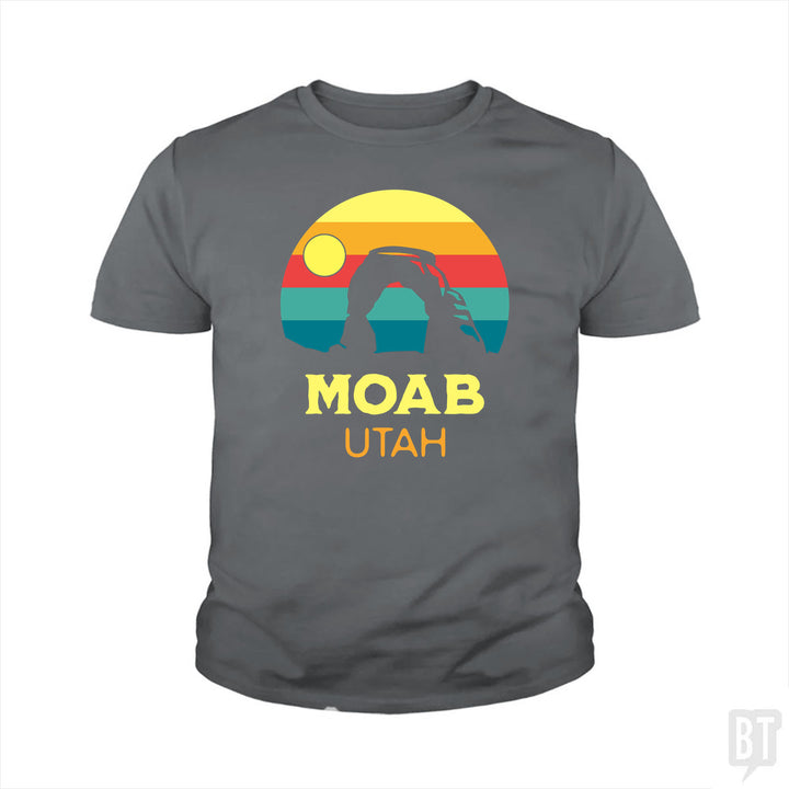 Moab Utah Kids Shirt