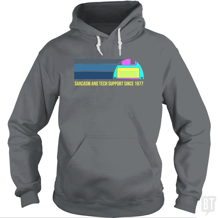 Sarcasm and Tech Support Hoodie