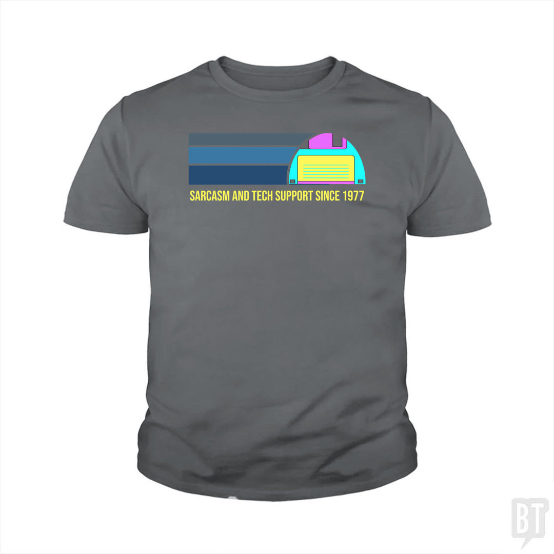 Sarcasm and Tech Support Kids Shirt
